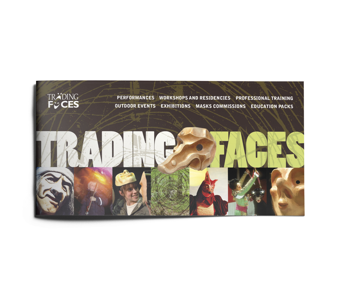 Trading Faces Publicity Booklet Cover
